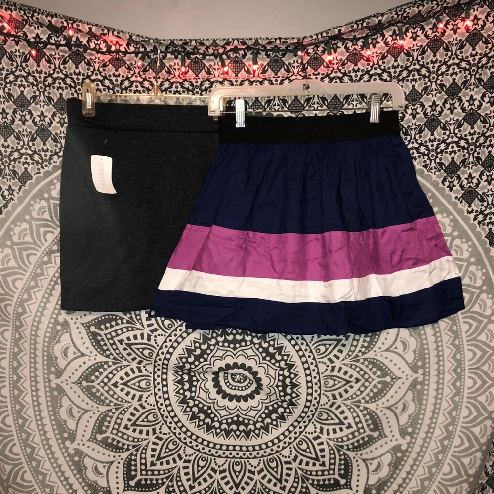 💗FOREVER 21 LOT💗 Two Skater/Mini Skirts! NWT!♥️